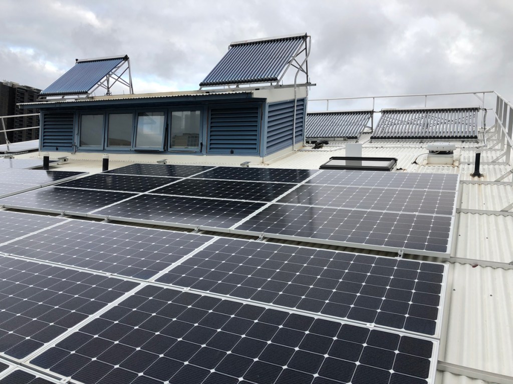 Stage 2 evacuated tubes - installation complete